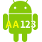 Aplicativo AA123 para Android