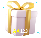 Receba seus bônus de boas-vindas no AA123